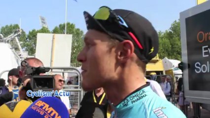 Tour de France 2013 - Matteo Trentin : "J'ai essayé de survivre ! "