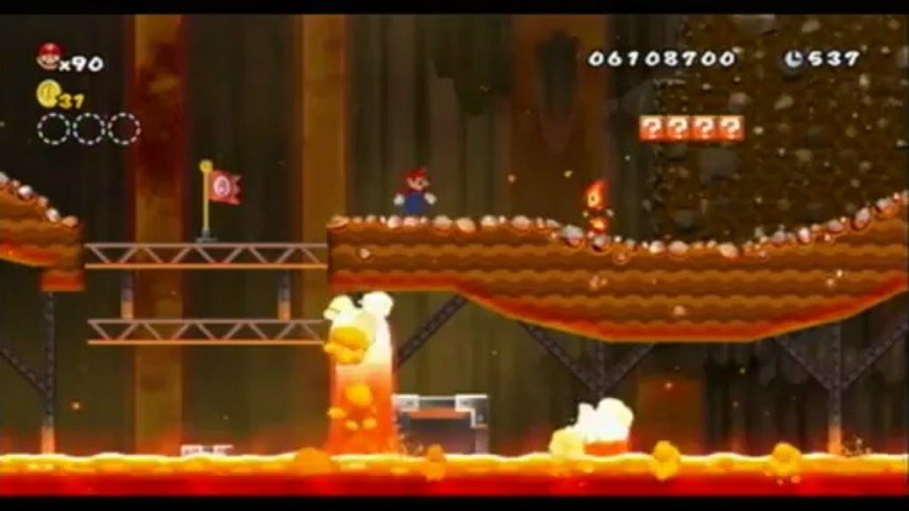 NewerSMBWii : Final World en Live