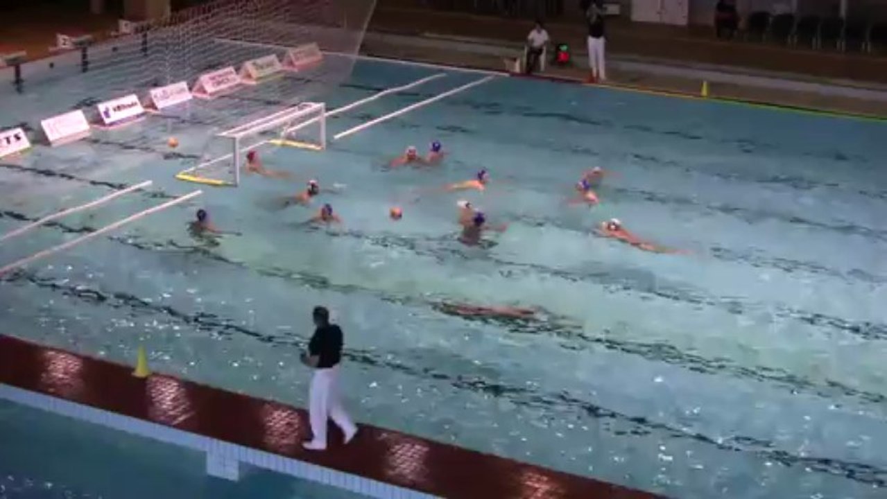 Water Polo : France - Danemark 2ème Quart Temps