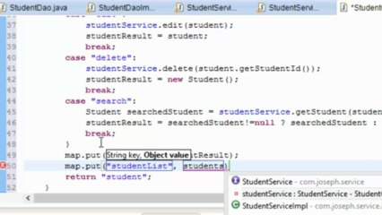 Add,Edit,Delete,Search using Spring and Hibernate