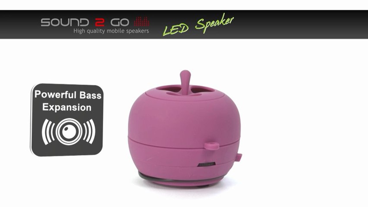 SOUND2GO LED Speaker
