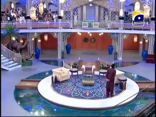 Sehar Aamir ke sat Part 1 in Amaan Ramazan with Aamir Liaquat 3rd sehri 1434h 13-7-2013