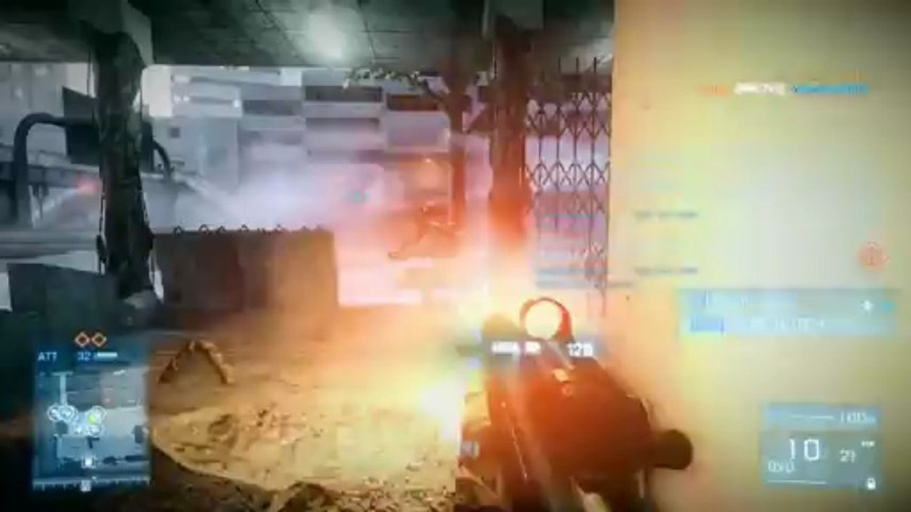 Battlefield 3 USAS 12 Gameplay - "Christmas Flaws" (BF3 Gameplay/Commentary)