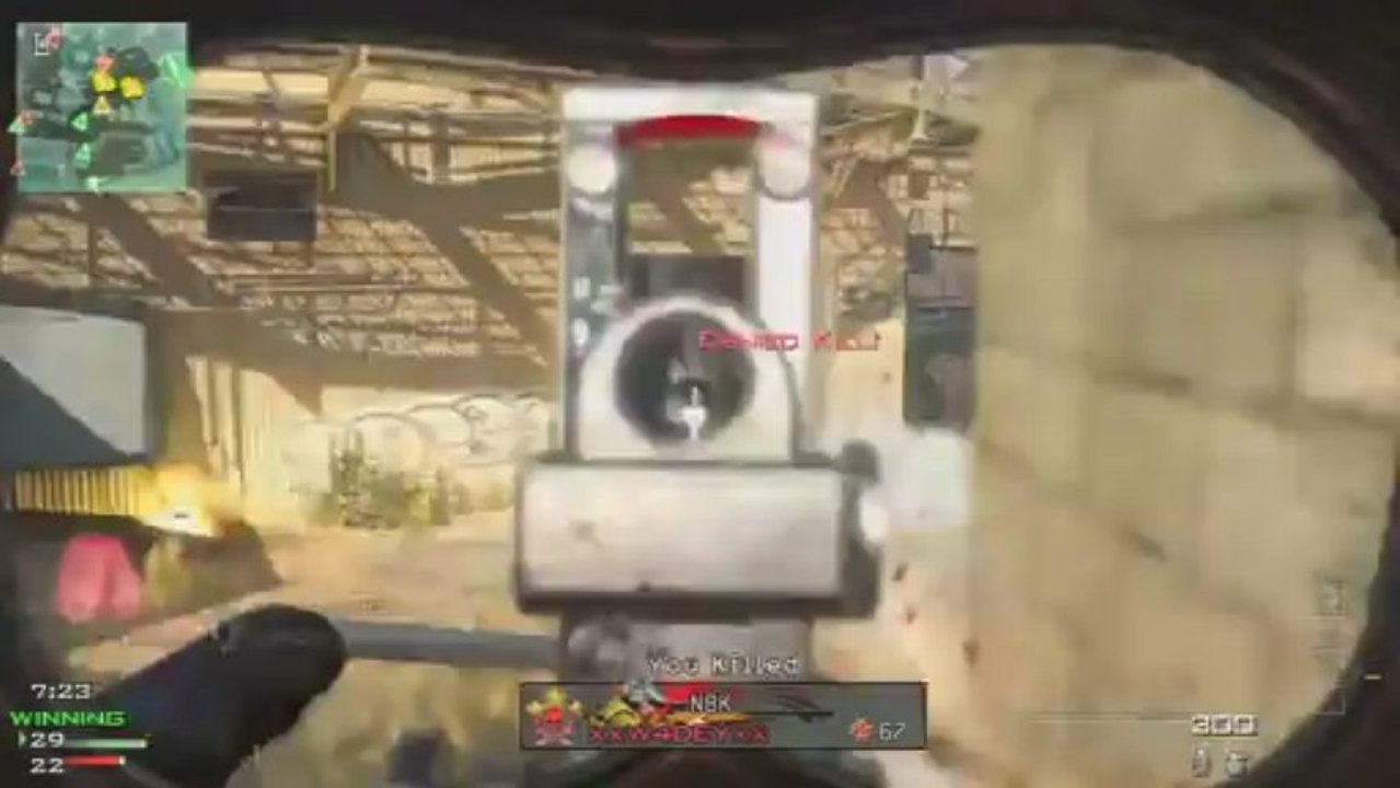 MW3: Juggernaut with Every Gun Show  "Scar L" (Modern Warfare 3 Gameplay/Commentary)
