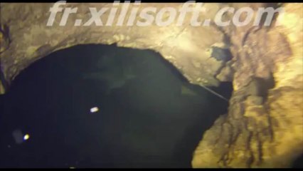 Vidéo Gopro S6 grotte de Thais : test éclairage