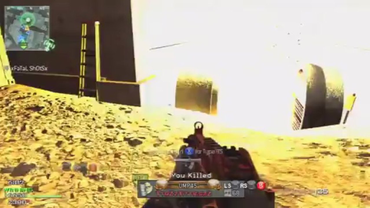 Modern Warfare 3 MP7 Gameplay-  Rushing Team Defender (MW3 Commentary)