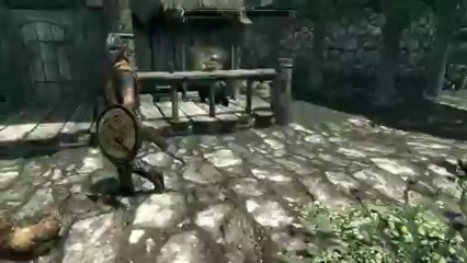 Let's Play Skyrim Walkthrough Ep.19 "Chicken BodyGuards" (Gameplay/Commentary)