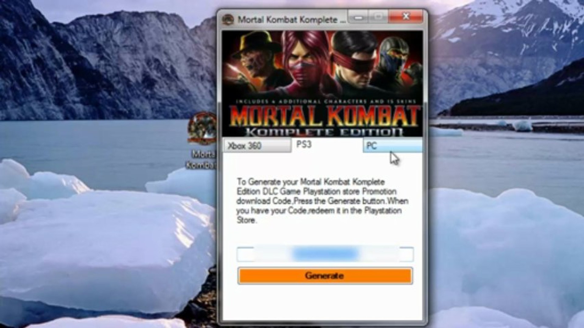 Mortal Kombat Komplete Edition Keygen 2013 v7.5