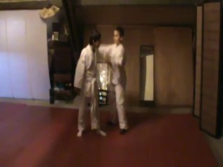 Gyaku hanmi katate dori : soto kaeten nage forme2