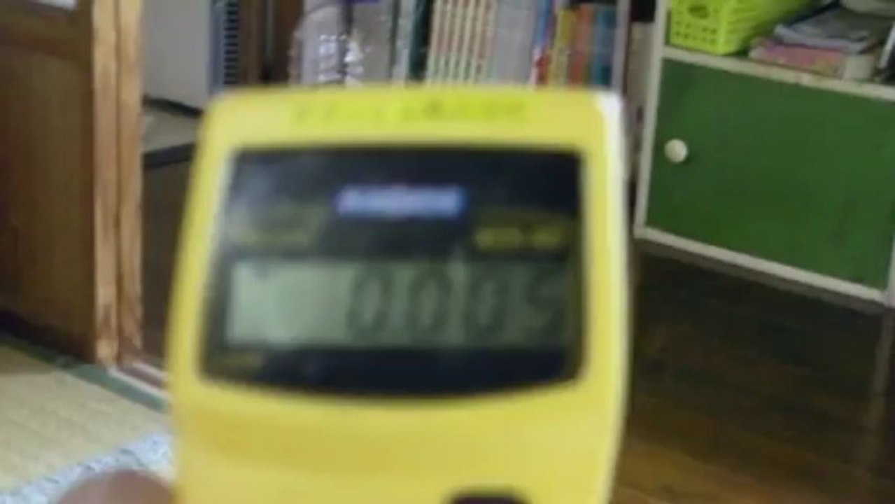 プリティー友里子さんは２μSv　福島県小野町
