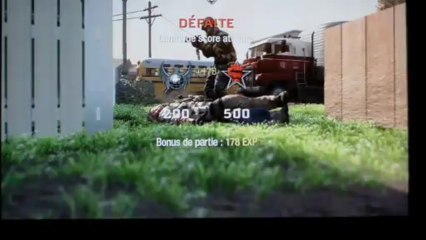 Call of duty-partie jouée par un pote.