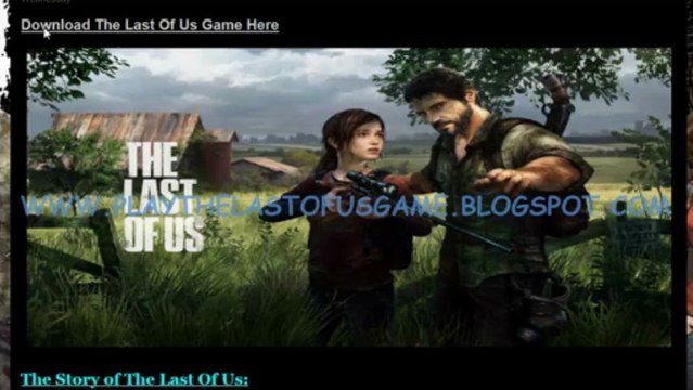 The Last of Us Survival Pack DLC Codes - Free!!