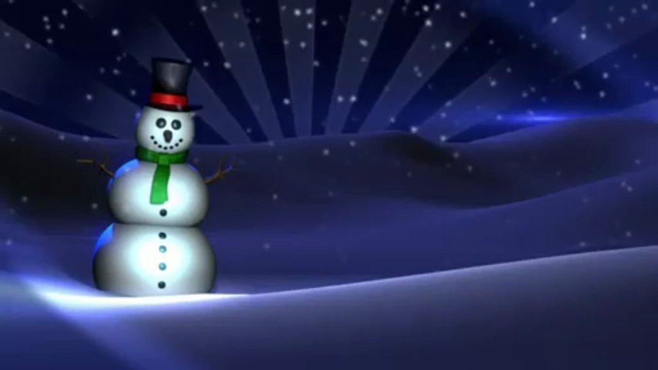 Funny Snowman Movie Loop