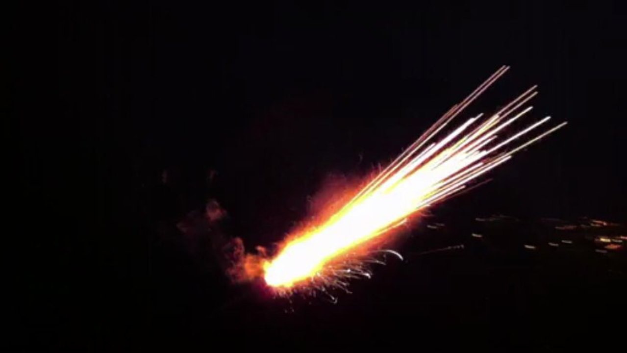 Feux d'artifice sur Get Lucky de Daft Punk