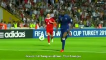 France-Turquie U20 (4-1) buts et réactions