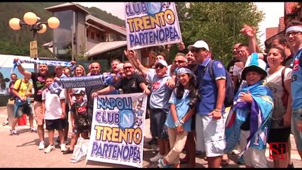 Dimaro (TN) - Il Napoli in ritiro, l'arrivo dei calciatori (13.07.13)
