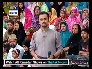 Shan-e-Ramazan With Junaid Jamshed By Ary Digital (Saher) - 14th July 2013 - Part 1