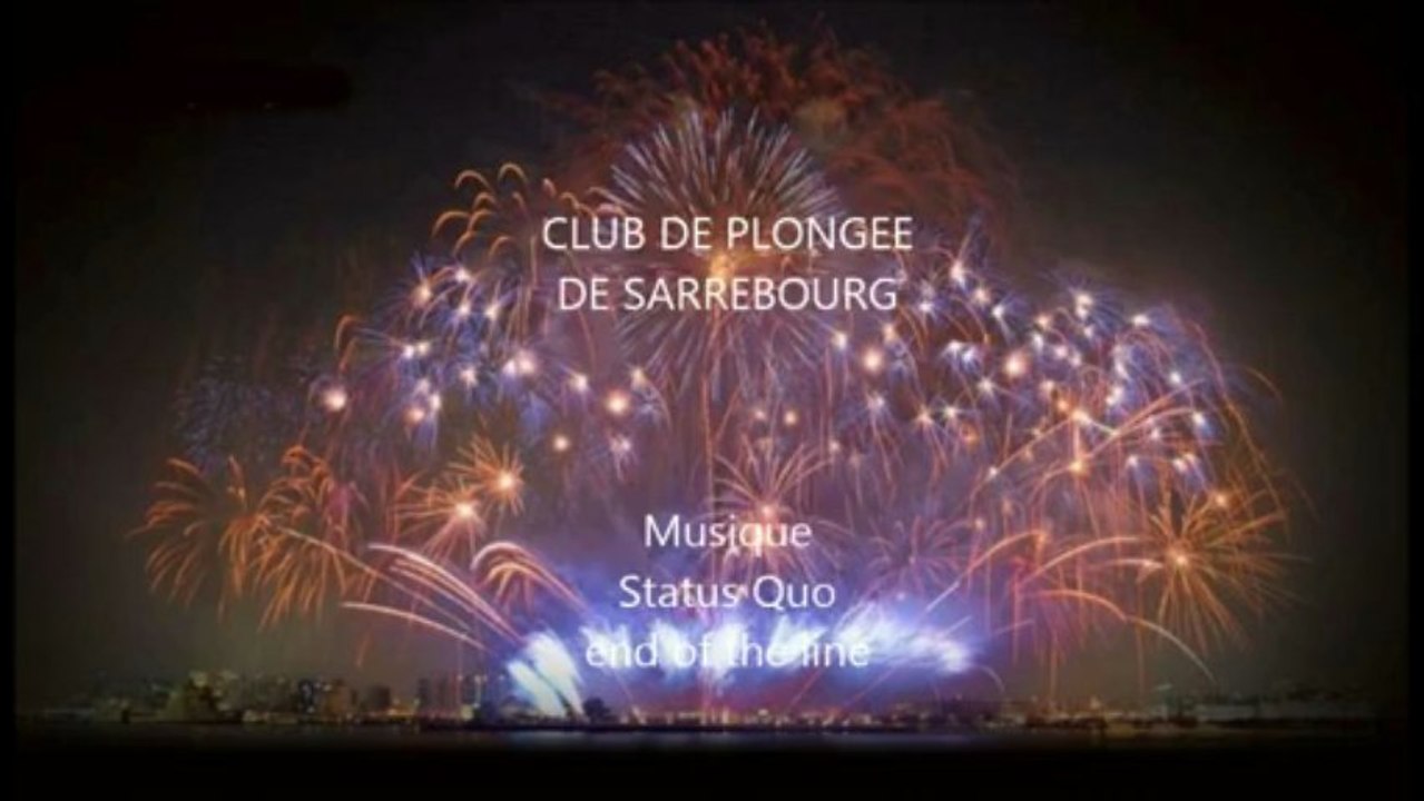 LE CLUB DE PLONGEE AU FEU D'ARTIFICE