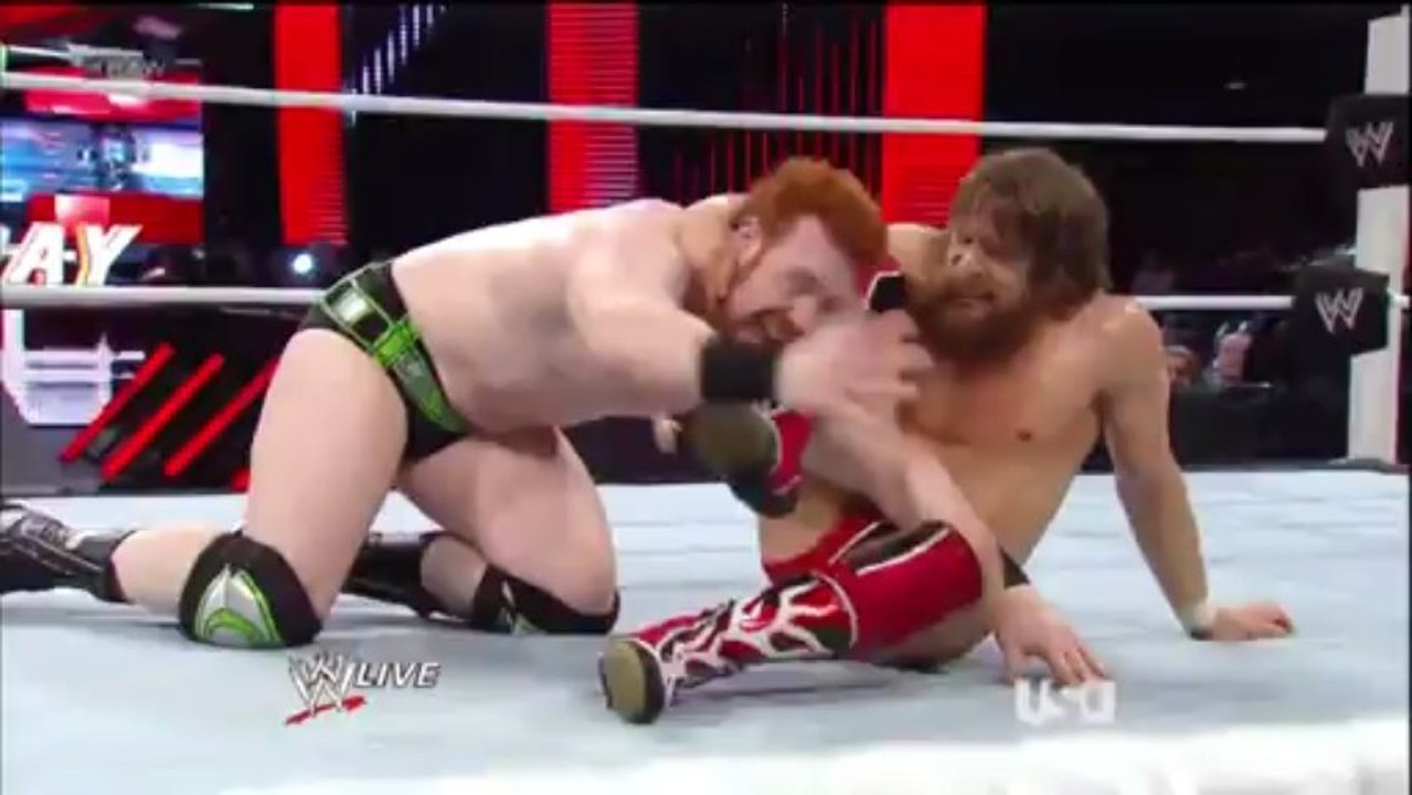 Wrestling Edited - Daniel Bryan vs Sheamus RAW