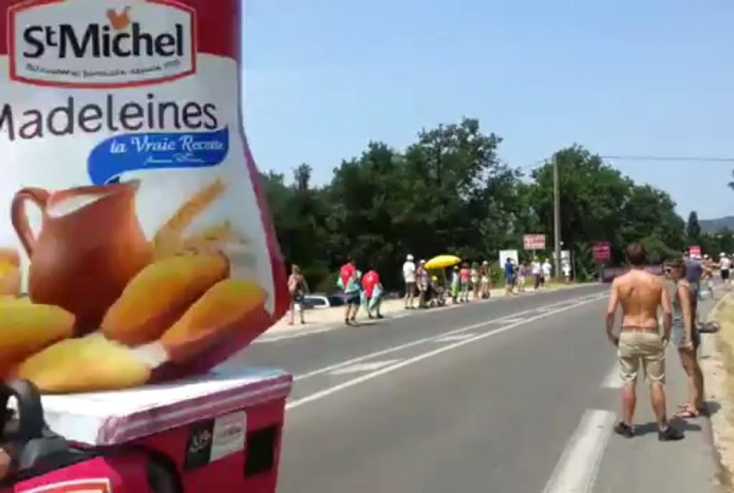 La caravane arrive en Vaucluse