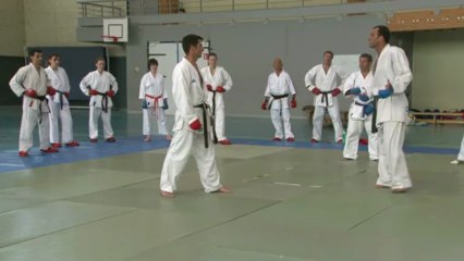 Un cours de karaté par le champion du monde Christophe PINNA