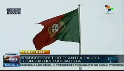 Coelho urge a los socialistas portugueses a llegar a un pacto