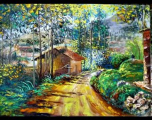 Pinturas al Oleo ' Renzo ' _ Edgar Macedo Hernandez