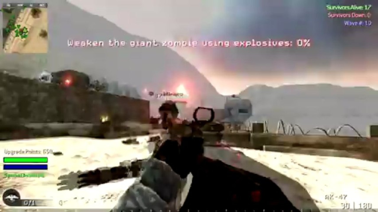 Cod 4 Zombie Mod - Reign of the Undead {MAP BEACH} {Multiplayer Match HD}