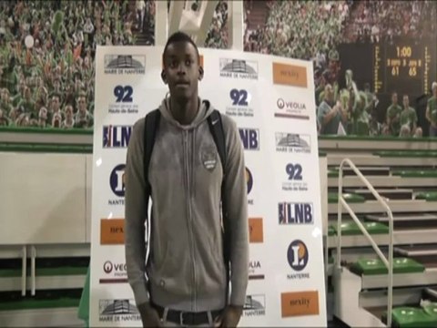 JSF Nanterre: Itw Pascal Donnadieu et Antoine Gomis après match Rouen 09-11-2010