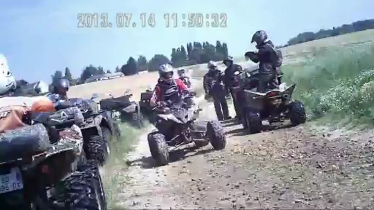 lavage des quads et belle rigolade