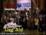 Citytv Live Aid teaser 1985