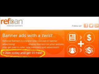 Referral Banners - Get paid to show banners + refer others! | online advertising statistics