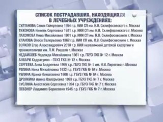 МЧС опубликовало список погибших в ДТП