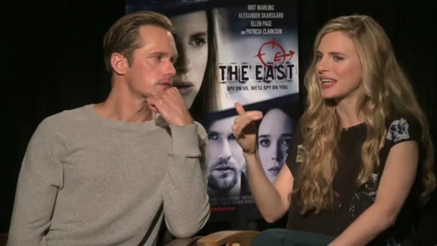 Brit Marling And Alexander Skarsgard Interview The East