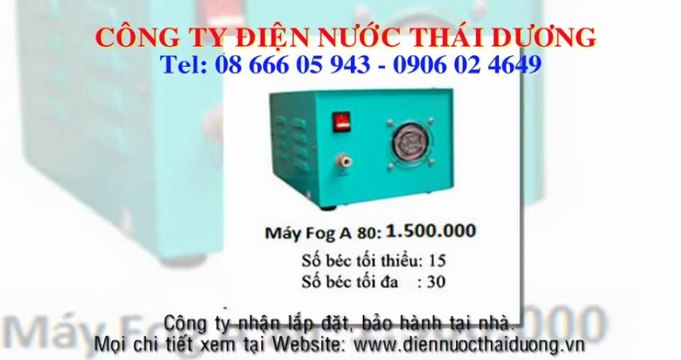 Máy phun sương FOG 2106....;Máy phun sương FOG 2106....