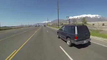 Motorcyclist Saves Cup