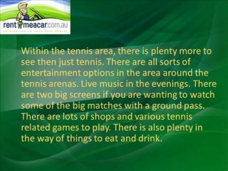 Australia Open in Melbourne