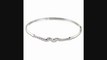 9ct White Gold Cubic Zirconia Twist Bangle Review