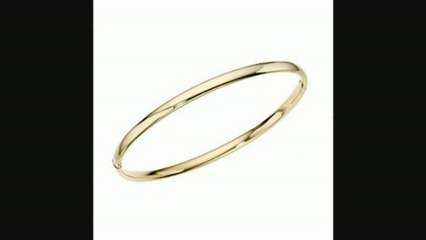 9ct Yellow Gold Plain Bangle Review