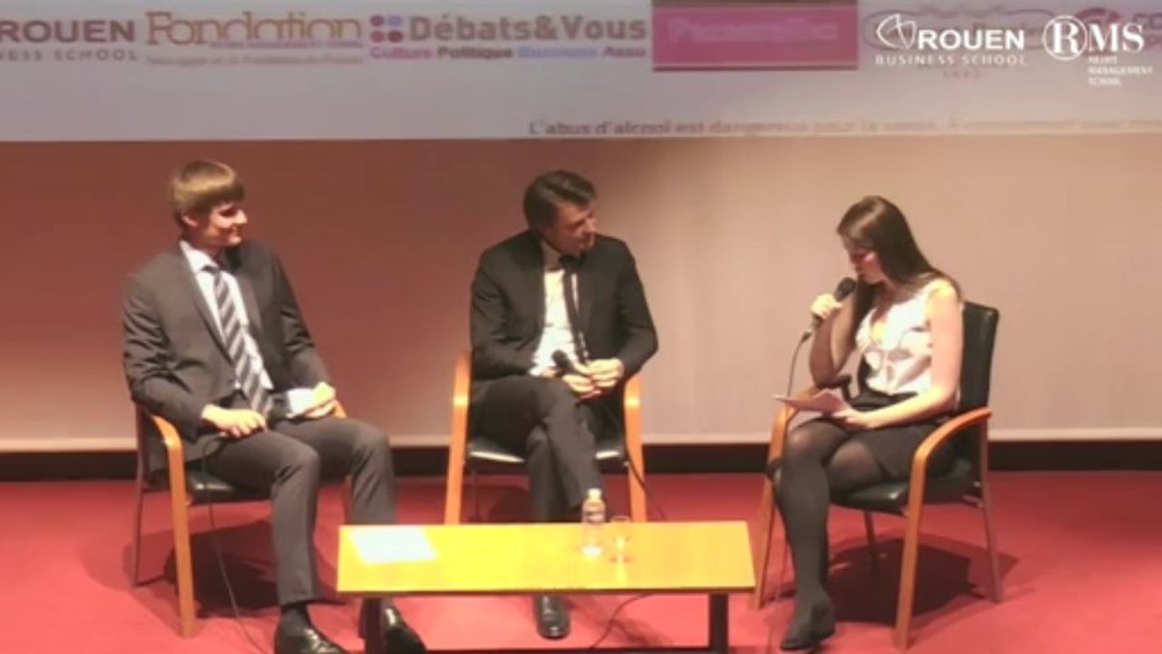 François Baroin - Les Rencontres Passerelles de Reims Management School