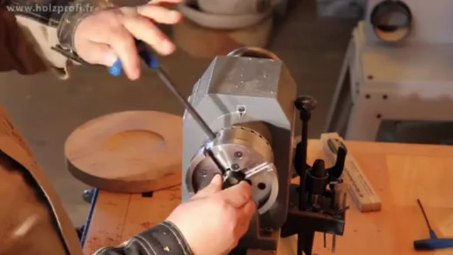 Mandrin de tournage sur bois universel Holzprofi - HM DIFFUSION