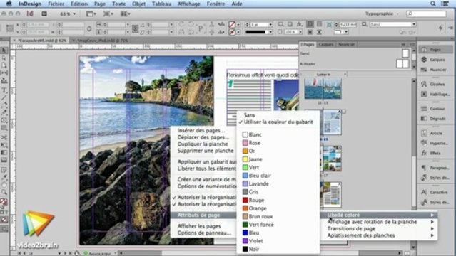 Les fondamentaux d'InDesign CC : Formatage des éléments