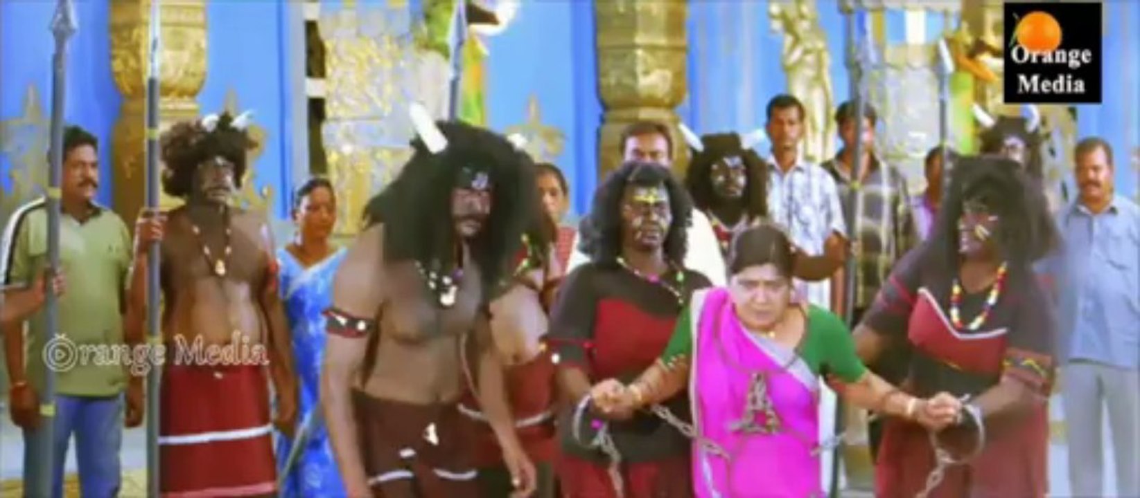 MS Narayana, thelangana Shakunthala  Comedy Scene - Yamaho Yama Movie Scene