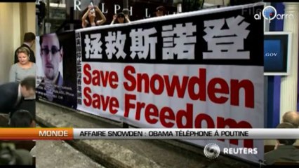 Affaire Snowden : Obama téléphone à Poutine