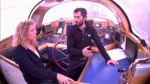 Samuel, le capitaine nous explique la suite du programme de Tara © France Télévisions