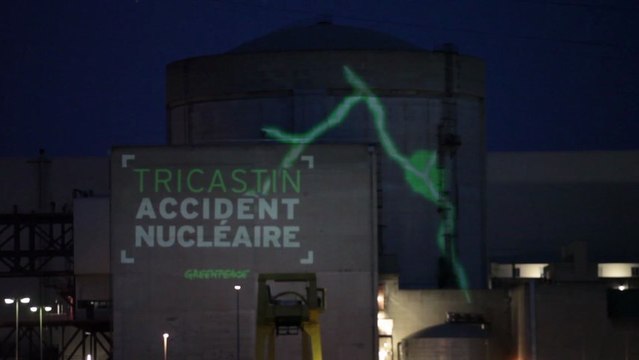 Greenpeace diffuse des images filmées dans la centrale de Tricastin