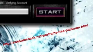 WarFrame Hack [Free Download] [Working] [July 2013]