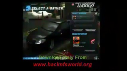 Need for Speed World Hack - Money Generator