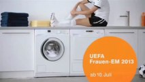 Anúncio Europeu Feminino 2013 ZDF considerado machista | UEFA Frauen EM 2013 Commercial