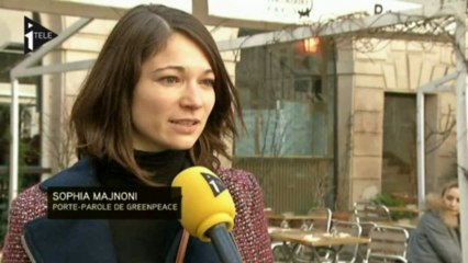 Nouvelle opération spectaculaire de Greenpeace